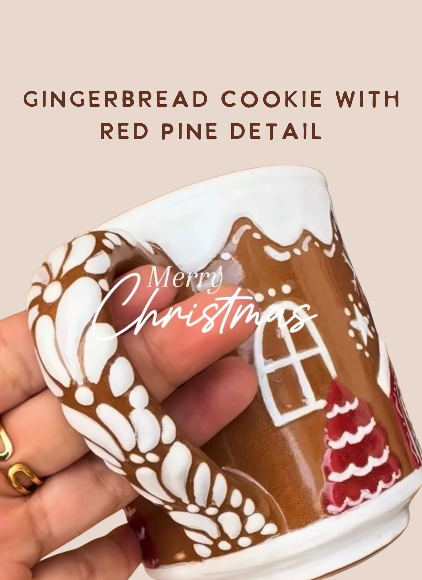 Gingerbread House Christmas Mug