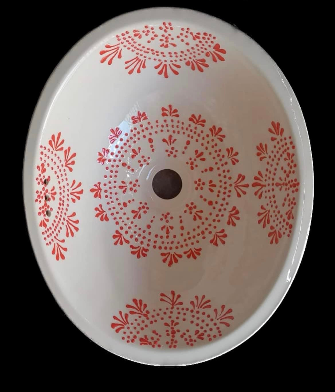 Traditional Mexican Ceramic Bathroom Sink