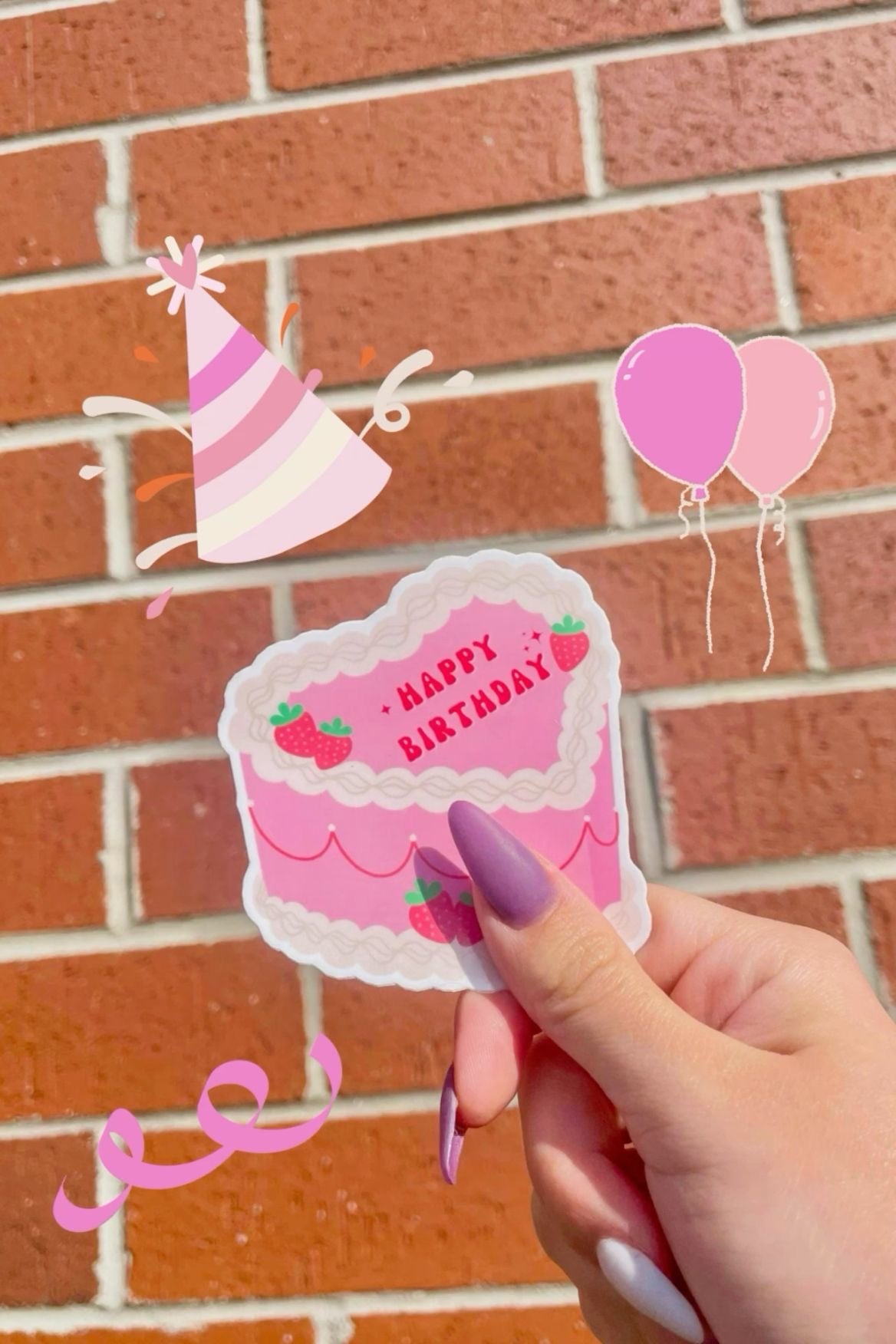 Cake Sticker