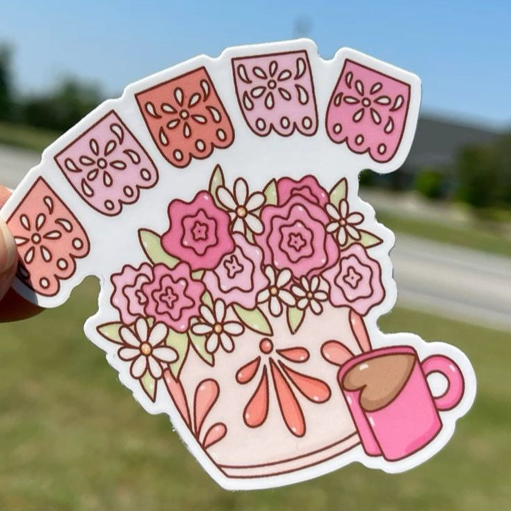 Floral Sticker