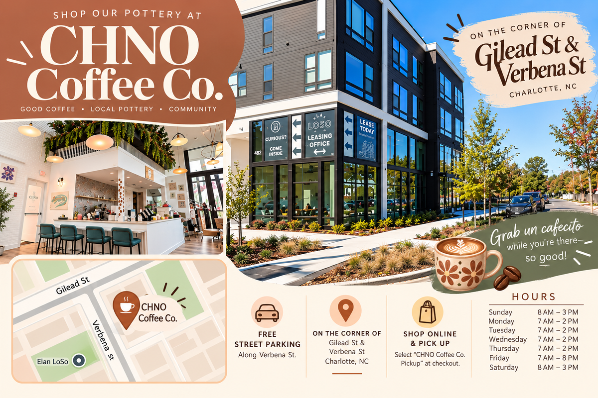 CHNO Coffee Co. | Pottery Mug Collection