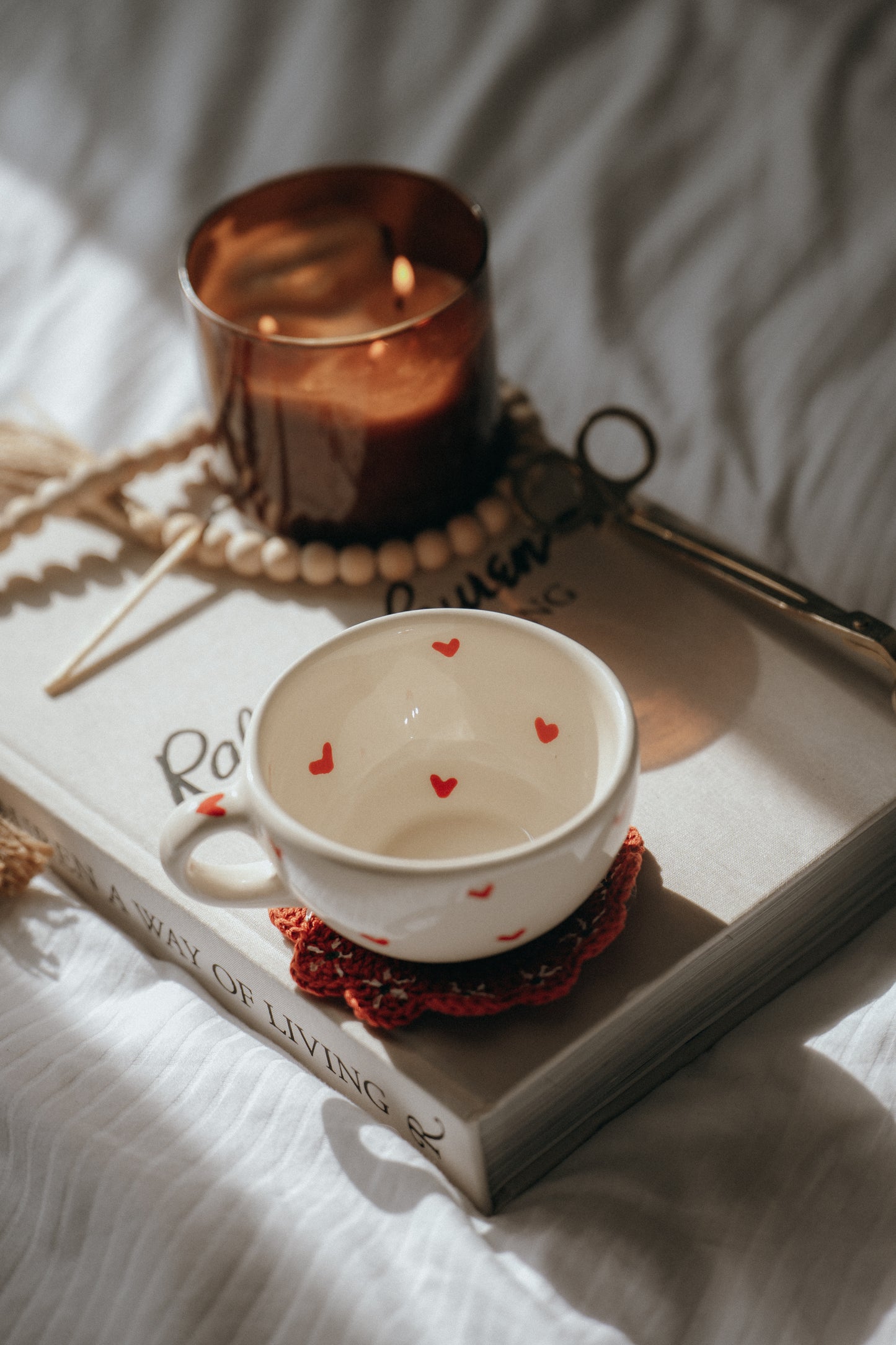 Ceramic Heart Mug