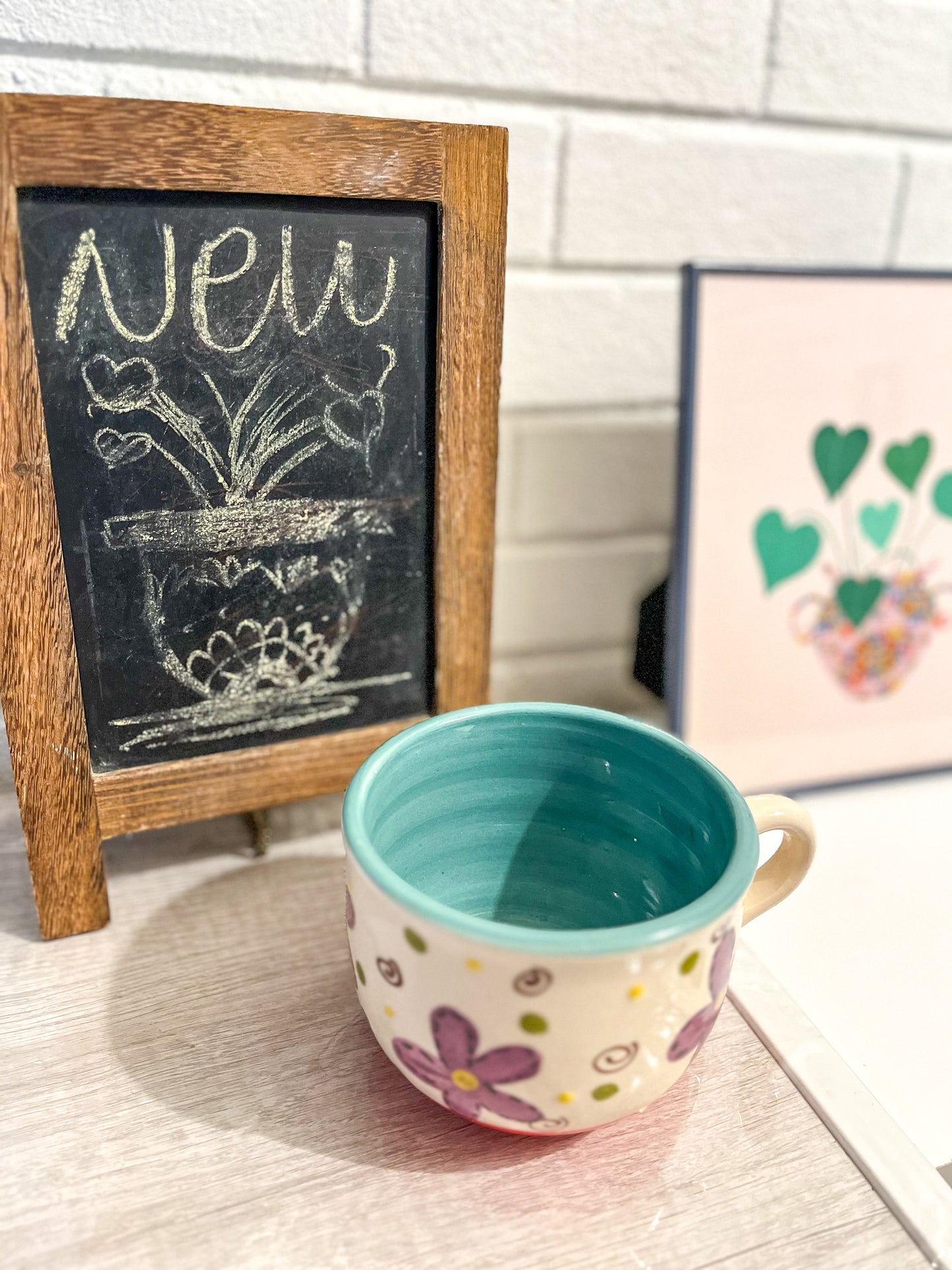 Floral Ceramic Coffee Mug