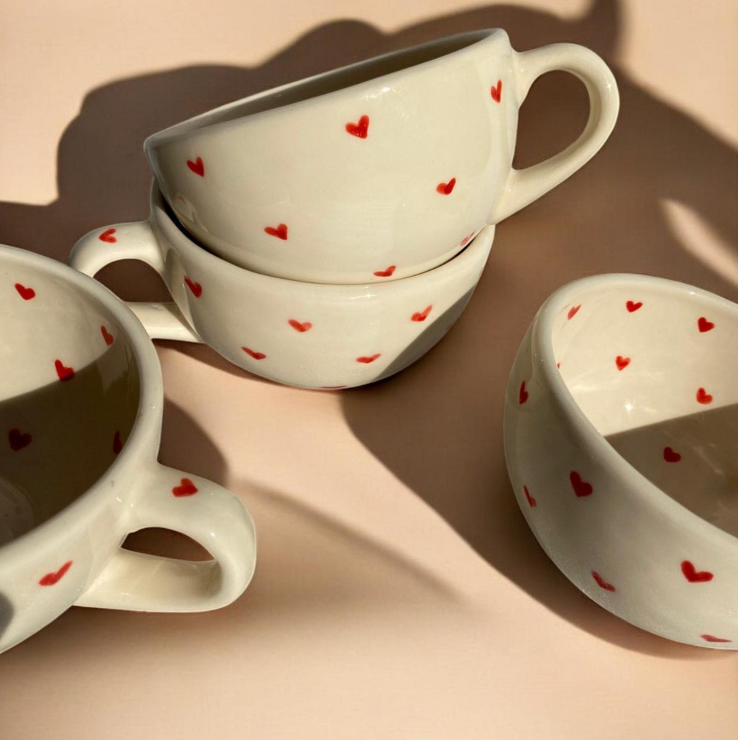 Ceramic Heart Mug