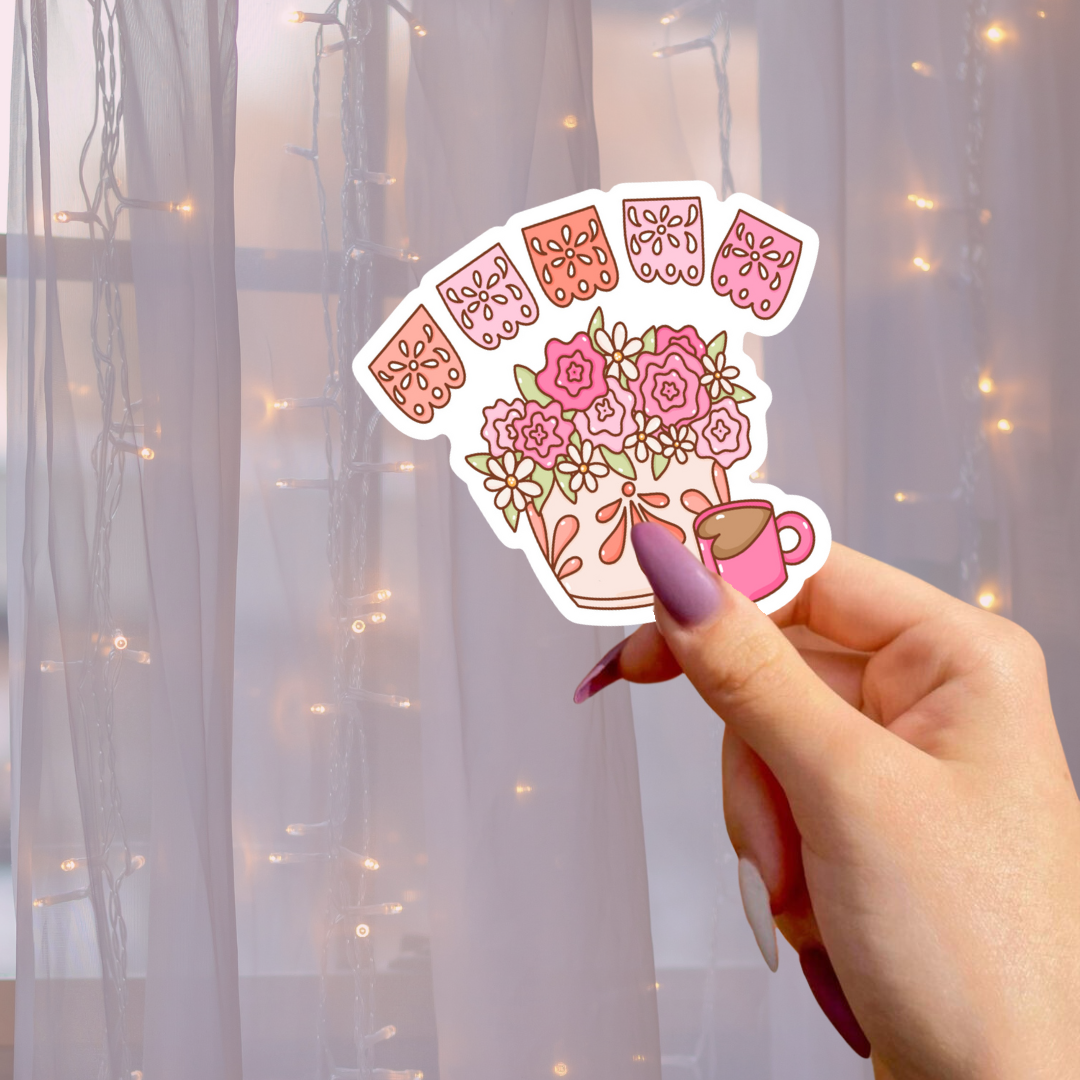 Floral Sticker