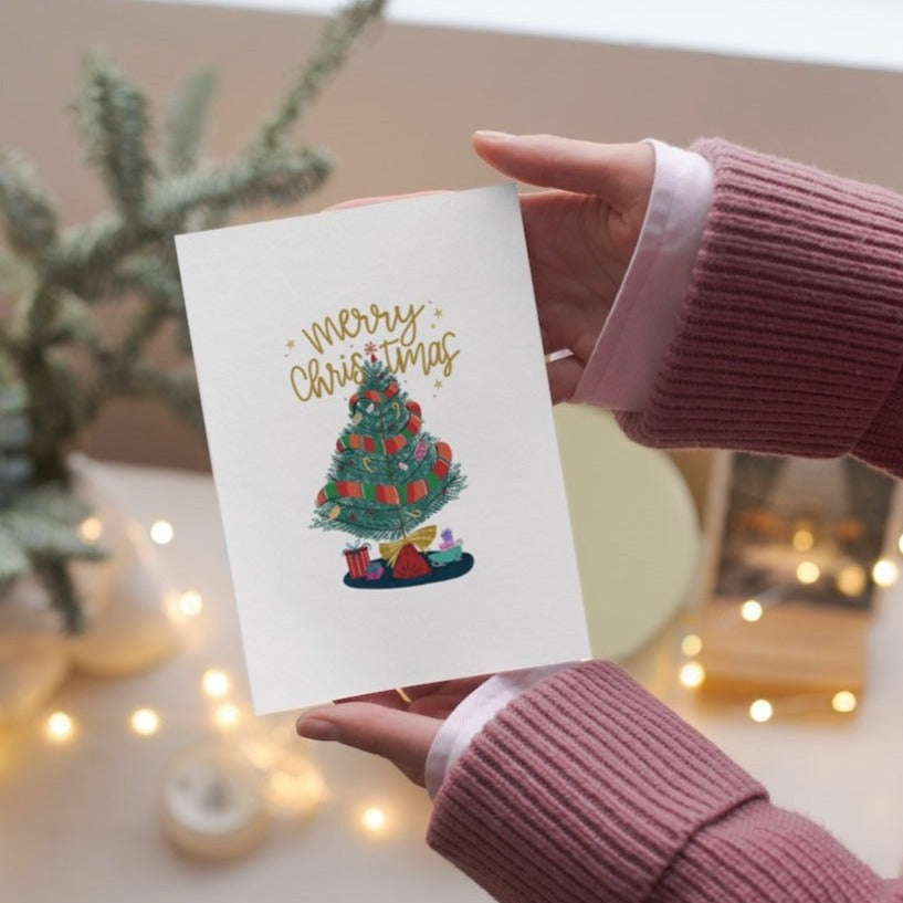 Merry Christmas Greeting card