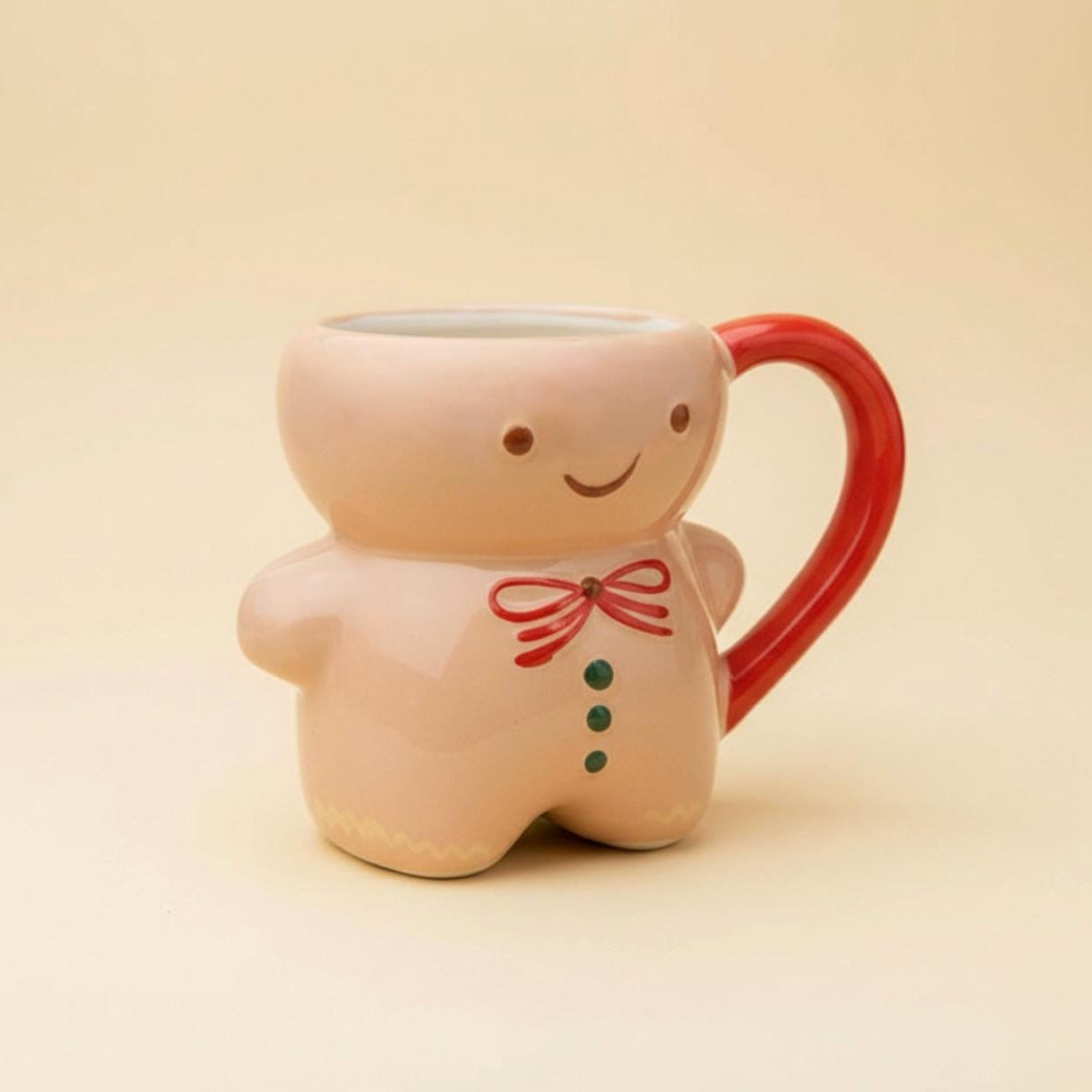 Gingerbread Mug Made in Mexico 16 oz