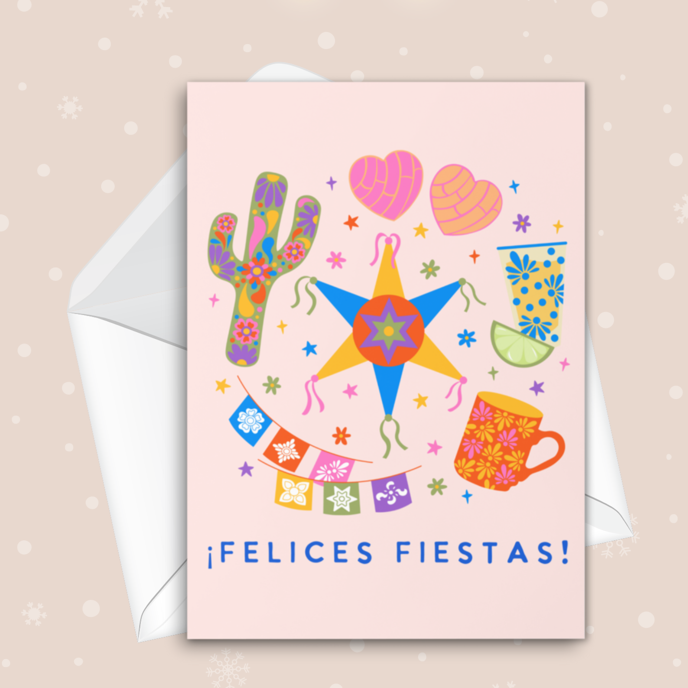 Felices Fiestas Card