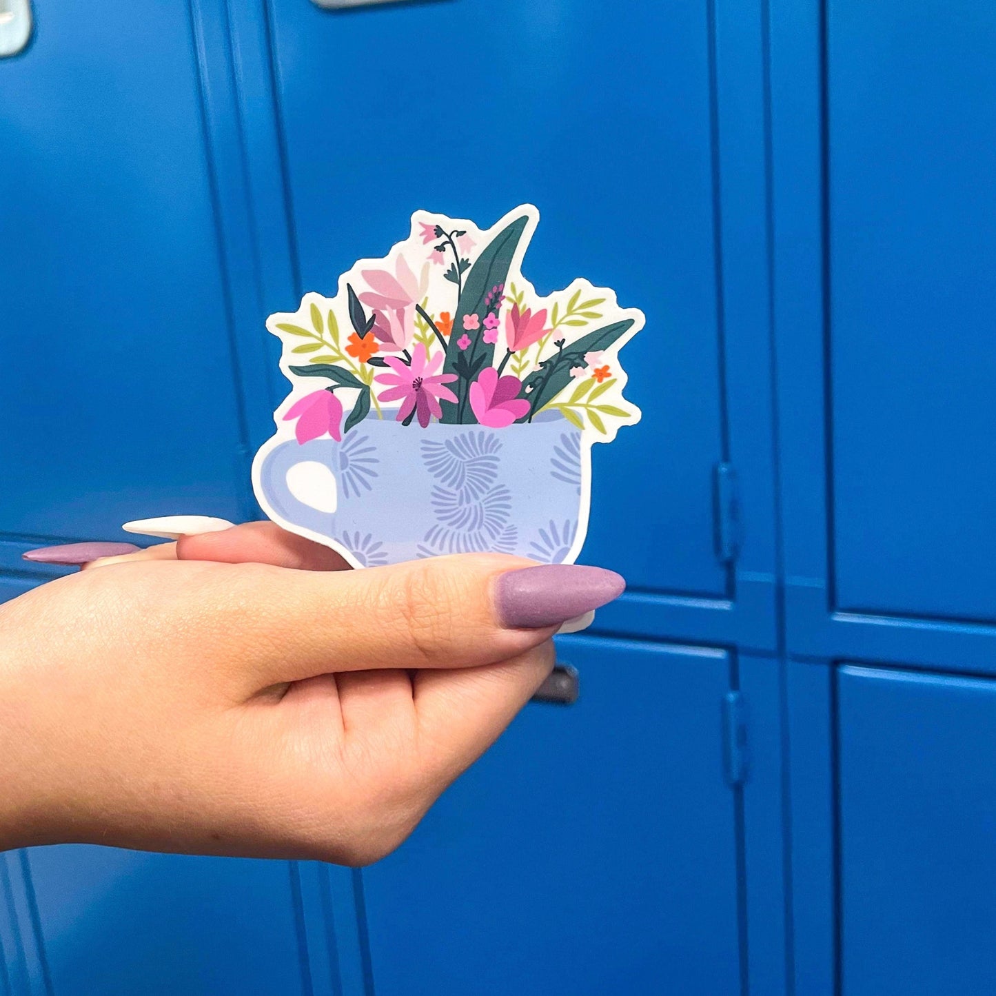 Mug Flower Sticker