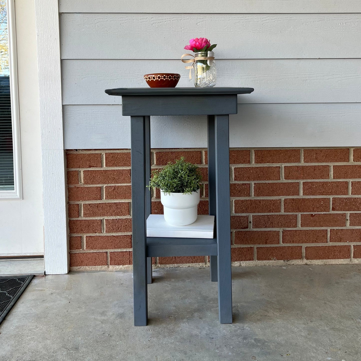 Handmade Mexican Accent End Table