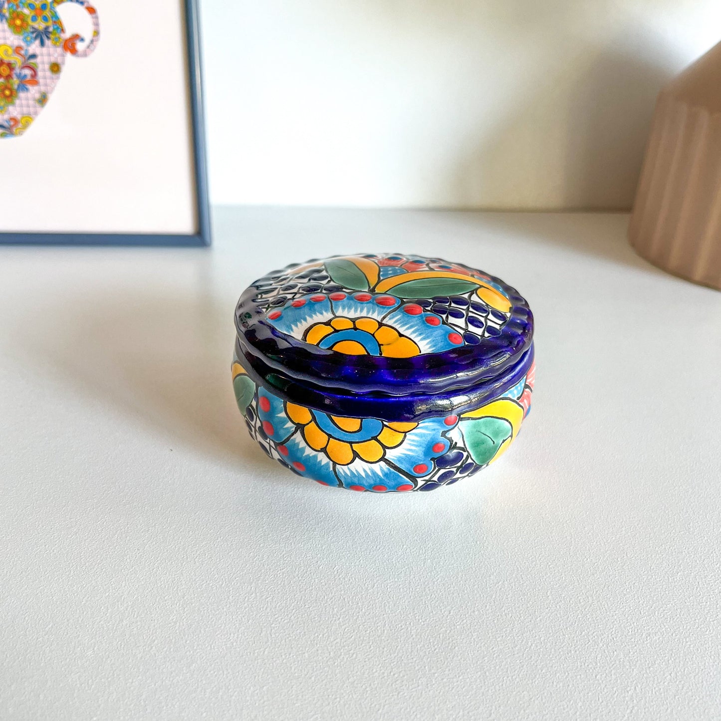 Wave of Candles x Camachos Pottery: Talavera Alhajero Soy Candle Collection ♥