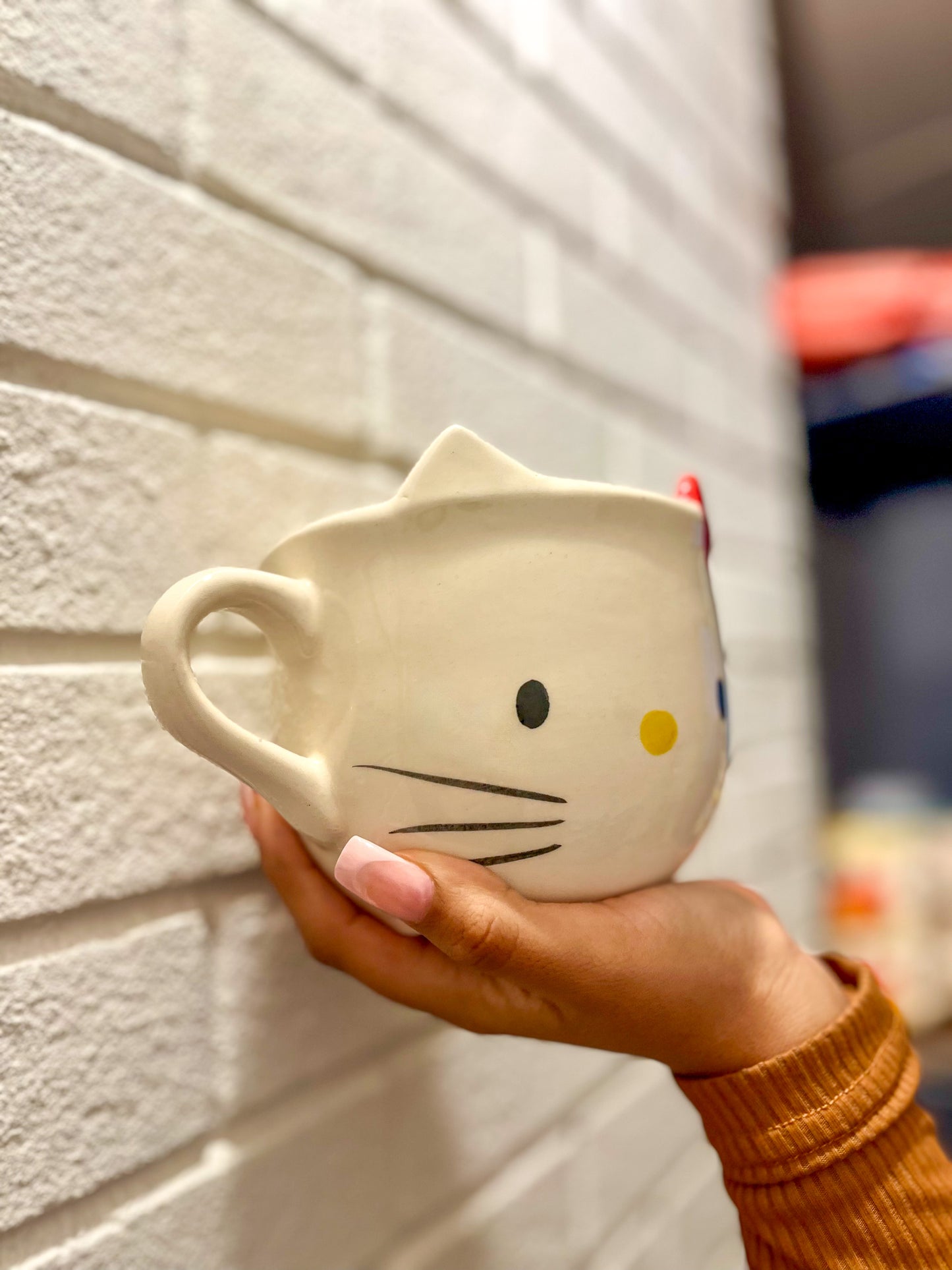 Hola Gatita Ceramic Mug