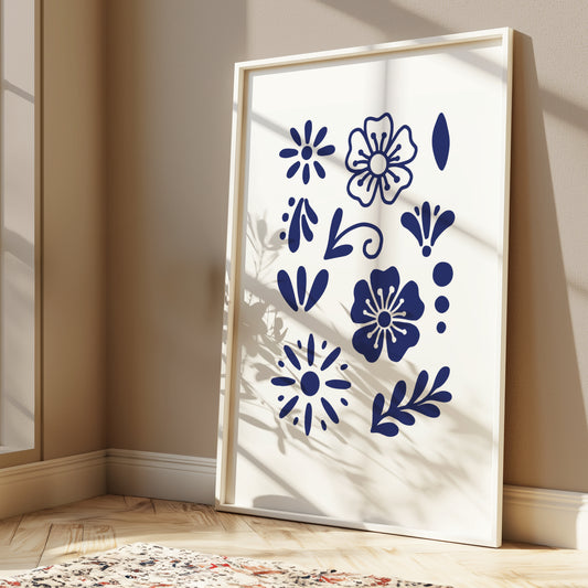 Elegant Talavera Design Art Print