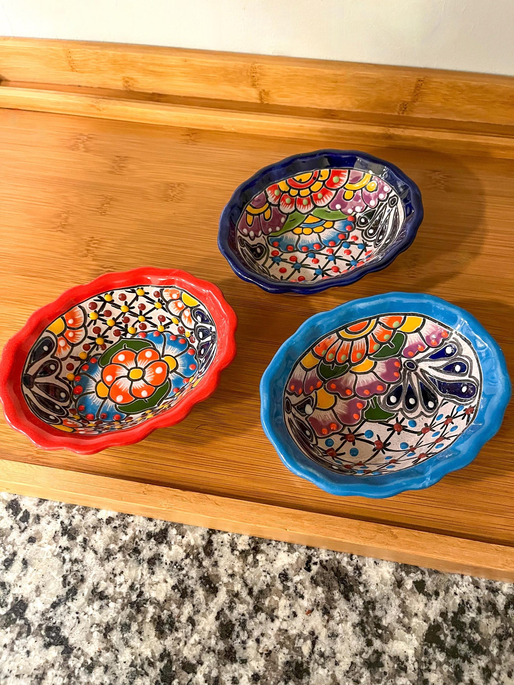 Talavera Soap Dish Mexican Ceramic Soap Holder Hand Painted Bathroom Decor Colorful Folk Art Sink Tray Gift from Mexico Mexican Pottery