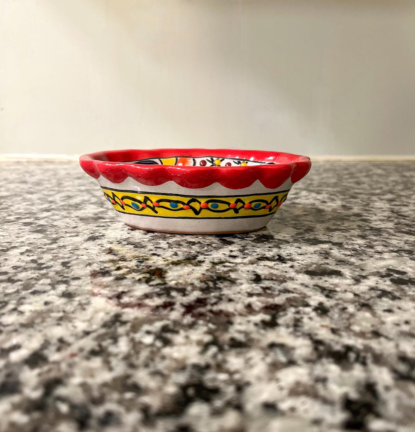 Talavera Soap Dish Mexican Ceramic Soap Holder Hand Painted Bathroom Decor Colorful Folk Art Sink Tray Gift from Mexico Mexican Pottery