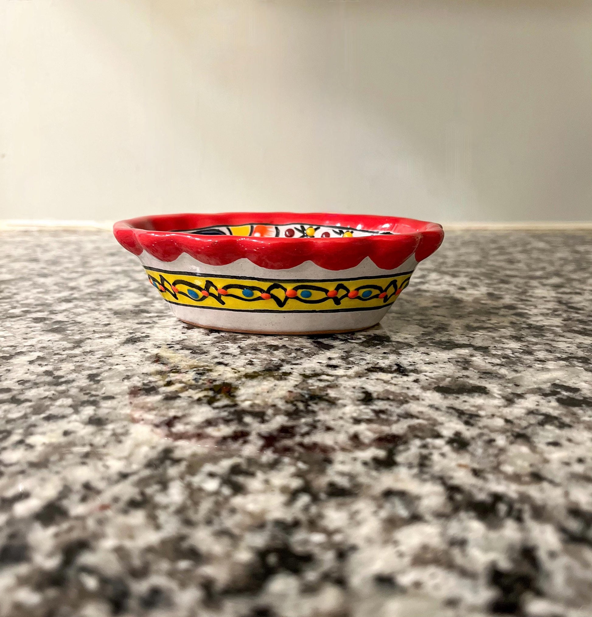 Talavera Soap Dish Mexican Ceramic Soap Holder Hand Painted Bathroom Decor Colorful Folk Art Sink Tray Gift from Mexico Mexican Pottery