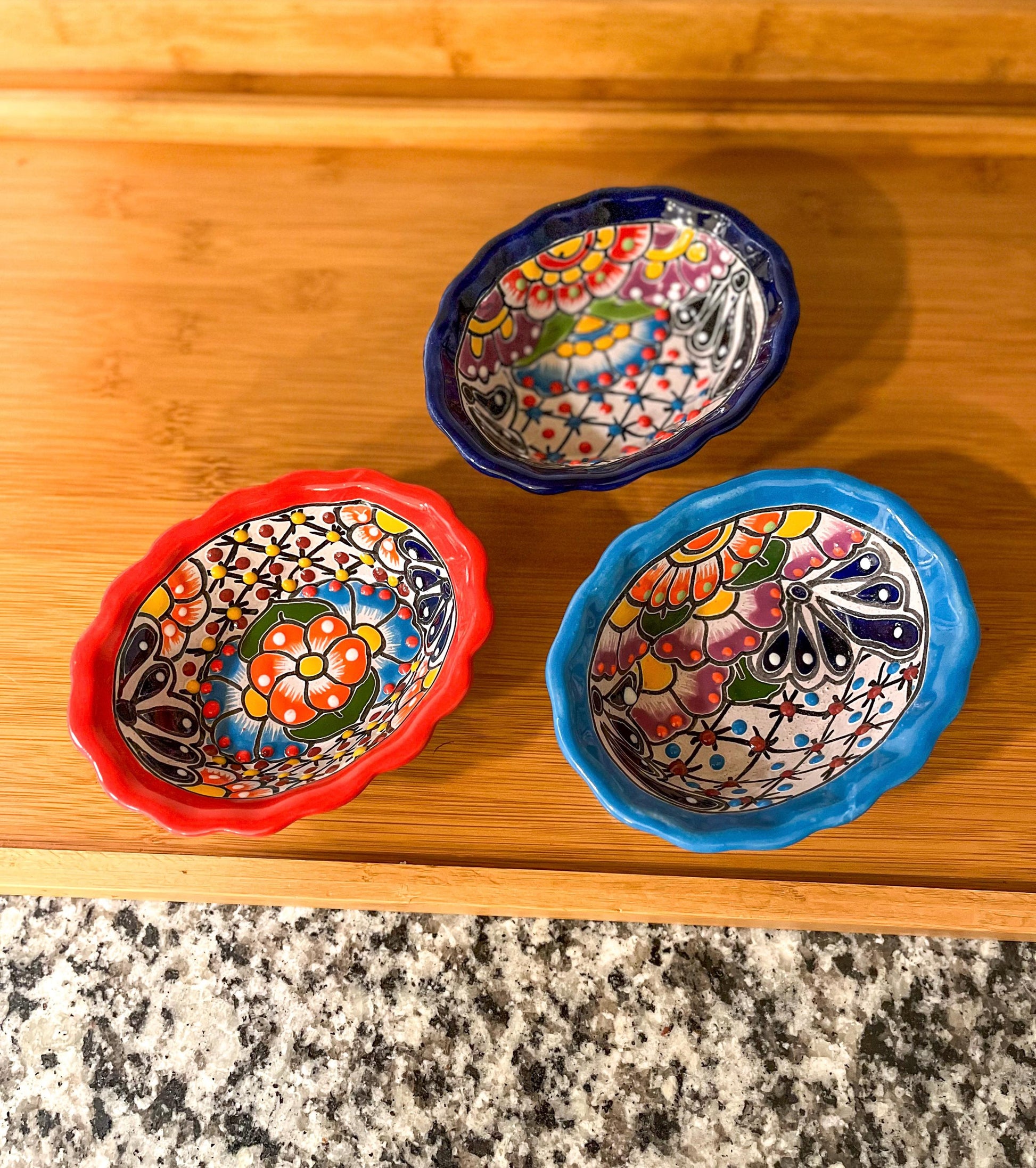 Talavera Soap Dish Mexican Ceramic Soap Holder Hand Painted Bathroom Decor Colorful Folk Art Sink Tray Gift from Mexico Mexican Pottery