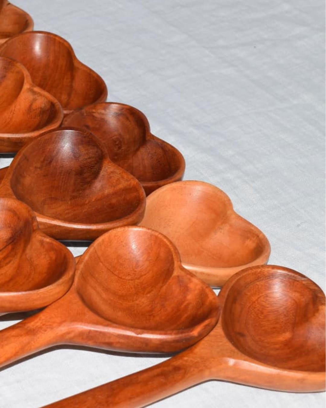 includes a heart-shaped guamúchil wood spoon, made in Mexico! :)