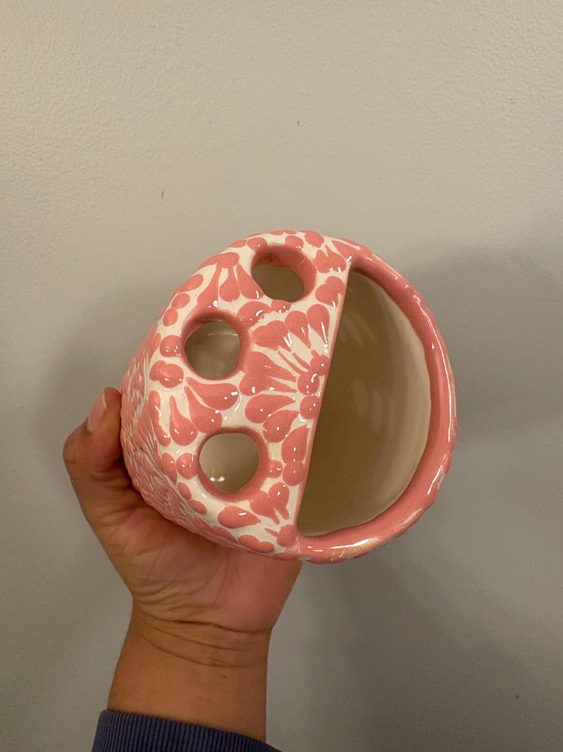 Pink Bathroom Decor Made in Mexico