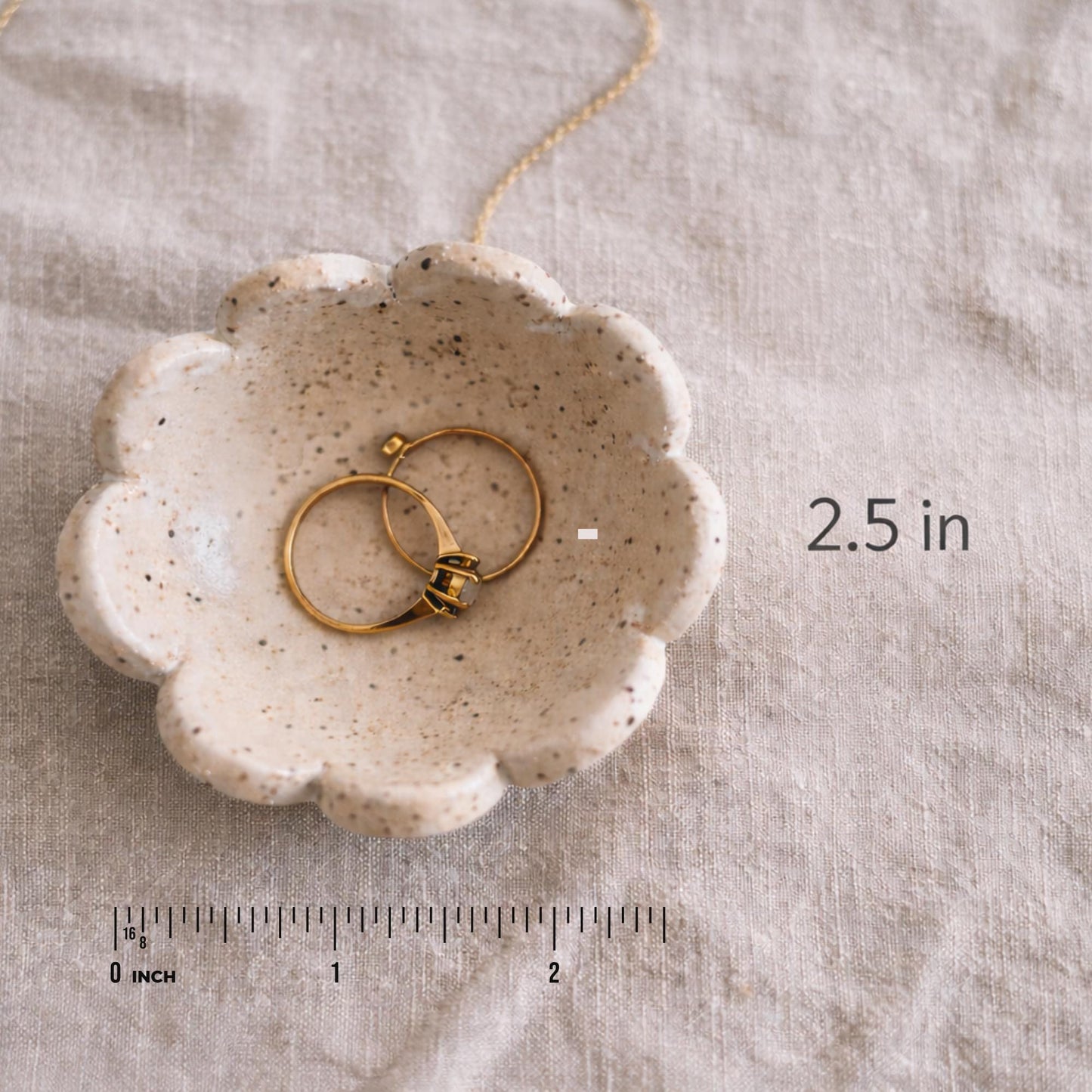 ceramic dish ring holder