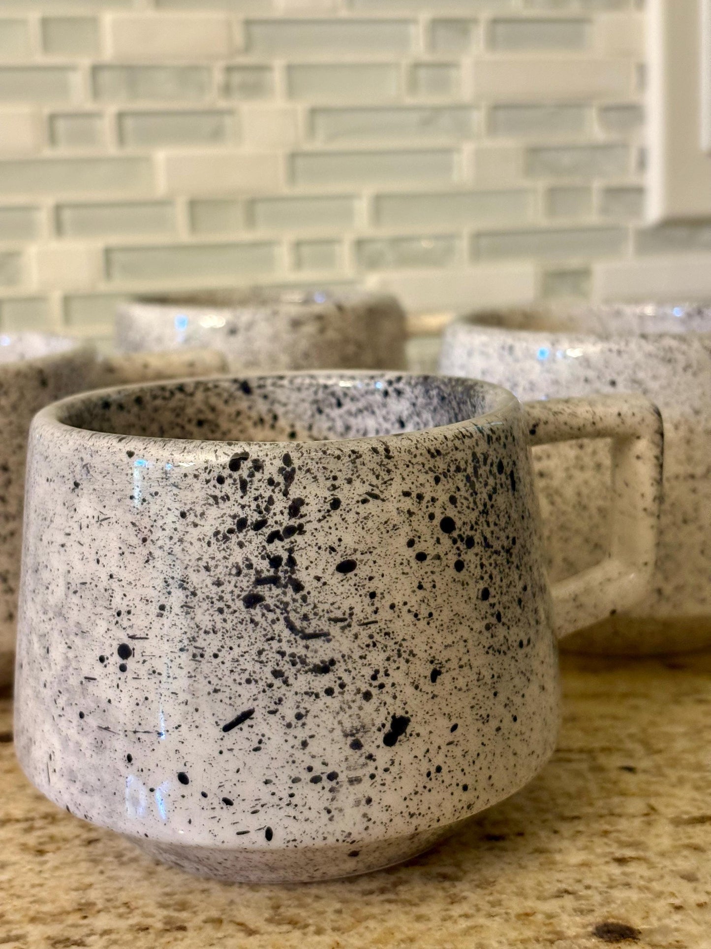 Speckled Ceramic Mug 8 oz Made in Mexico