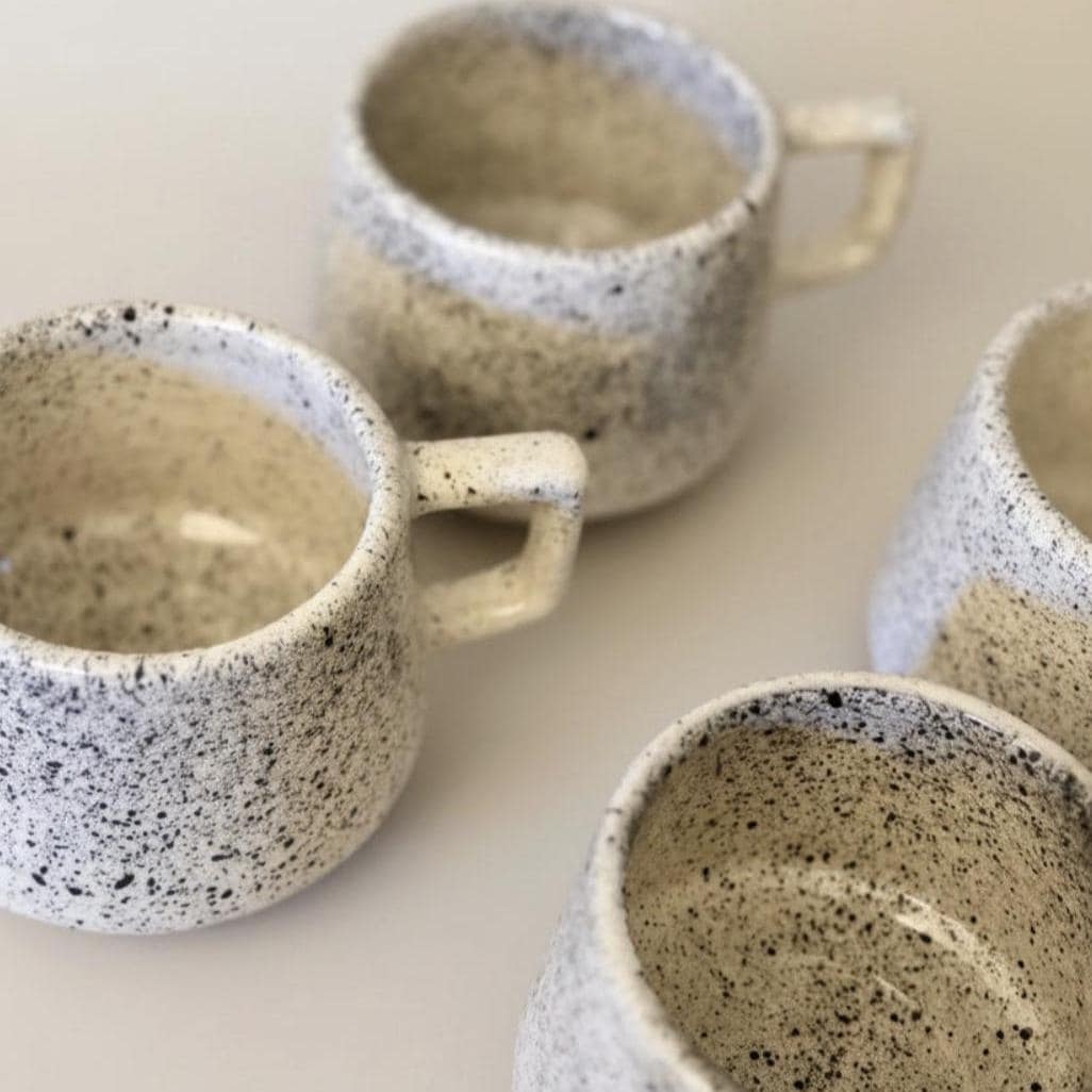 Speckled Ceramic Mug 8 oz Made in Mexico