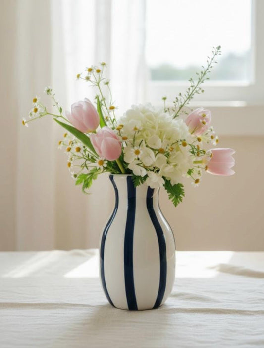 Ceramic Flower Vase Made in Mexico