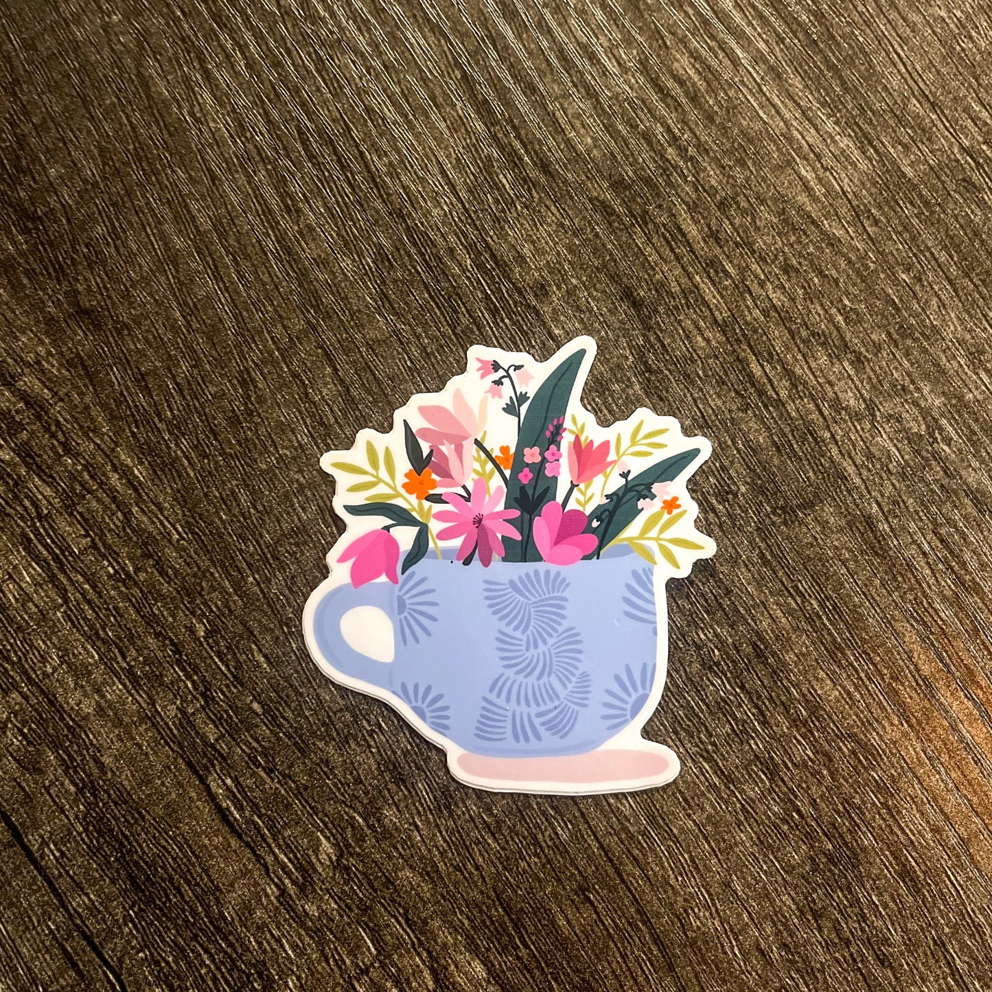 Mug Flower Sticker