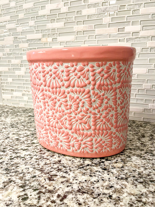 Pink Trash Can