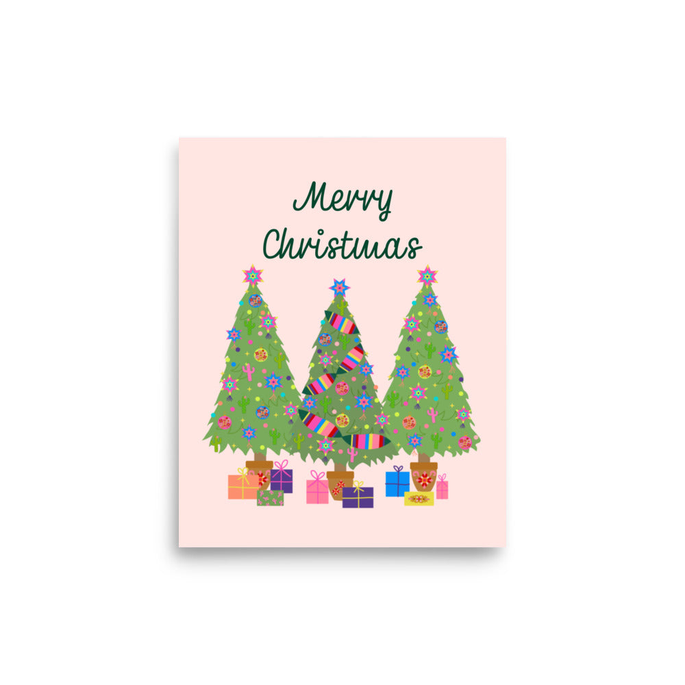 Christmas Trees Art Print