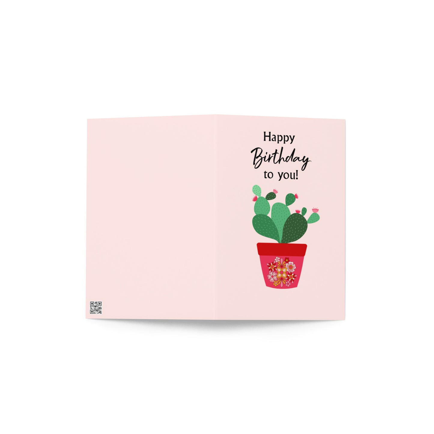 Cactus Birthday Card