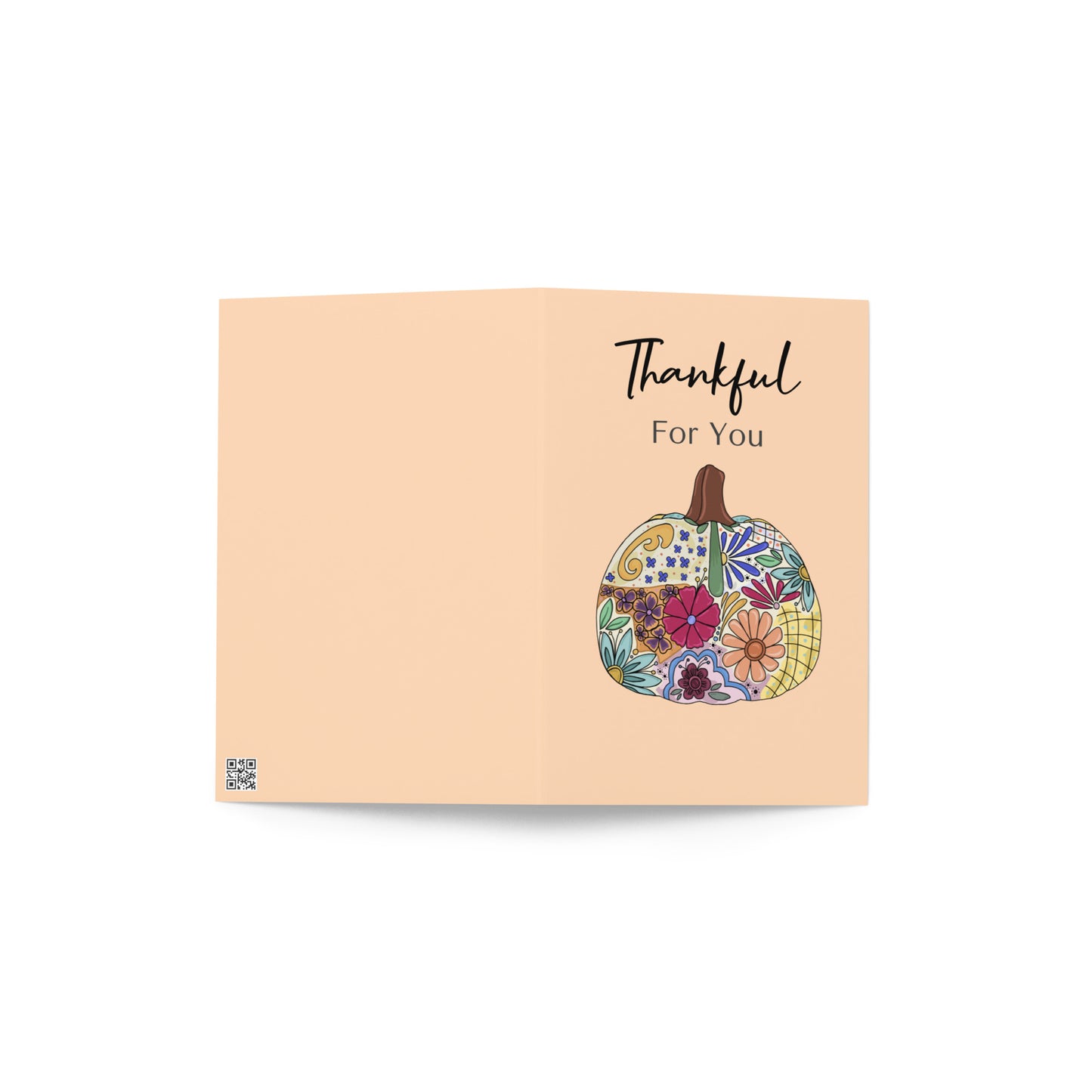 Thankful For You Greeting card