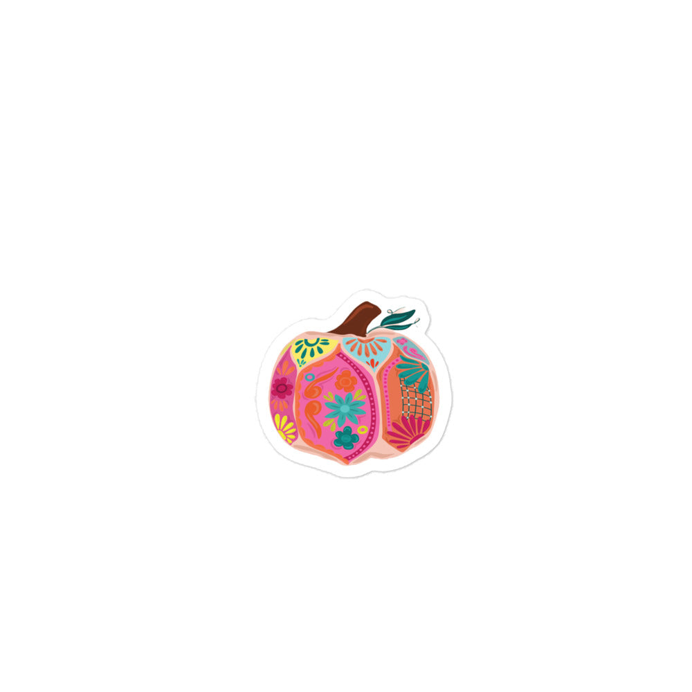 Pretty Pumpkin Sticker