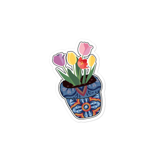 Flower Pot Sticker