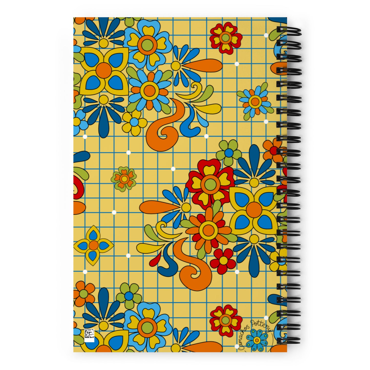 Yellow Talavera Inspired Notebook