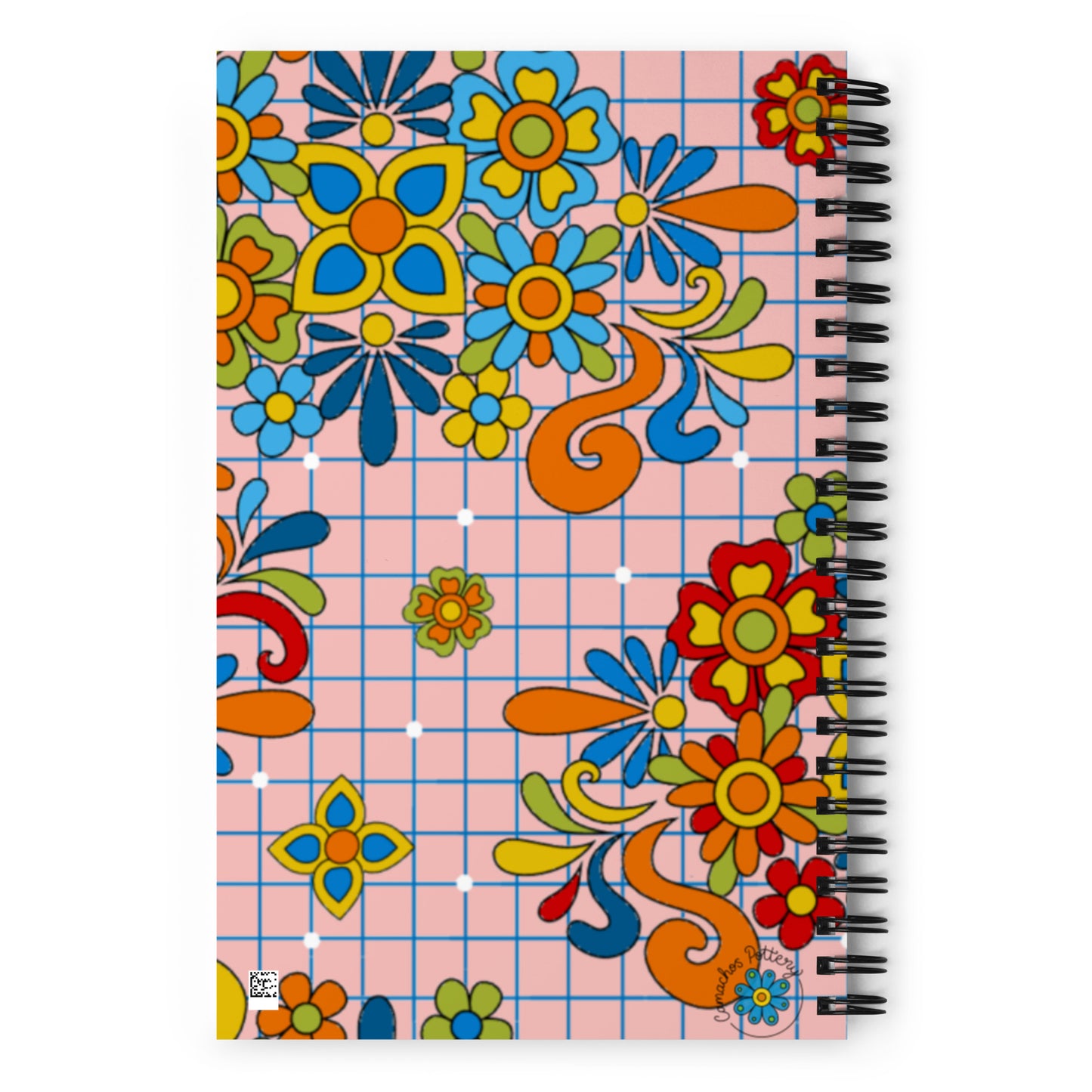 Pink Talavera Inspired Notebook
