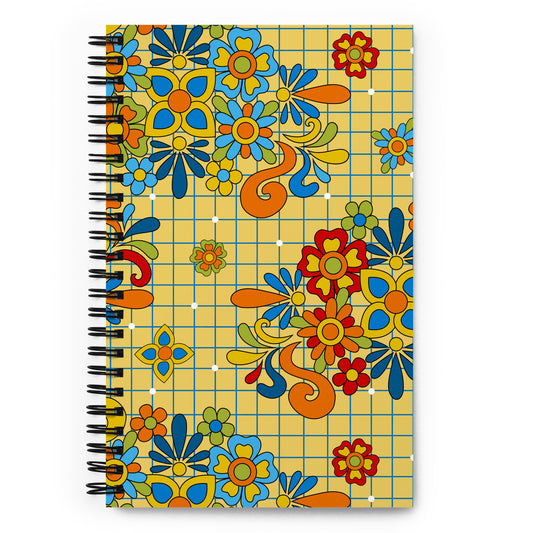 Yellow Talavera Inspired Notebook