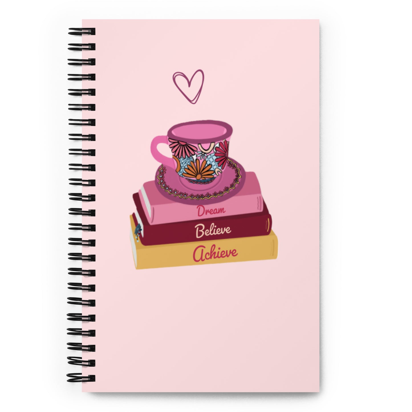 Pink Talavera Mug Notebook